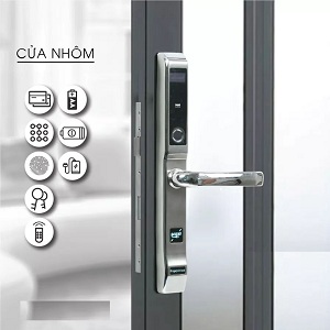 Khóa vân tay cho cửa nhôm kính: Bảng giá 2025